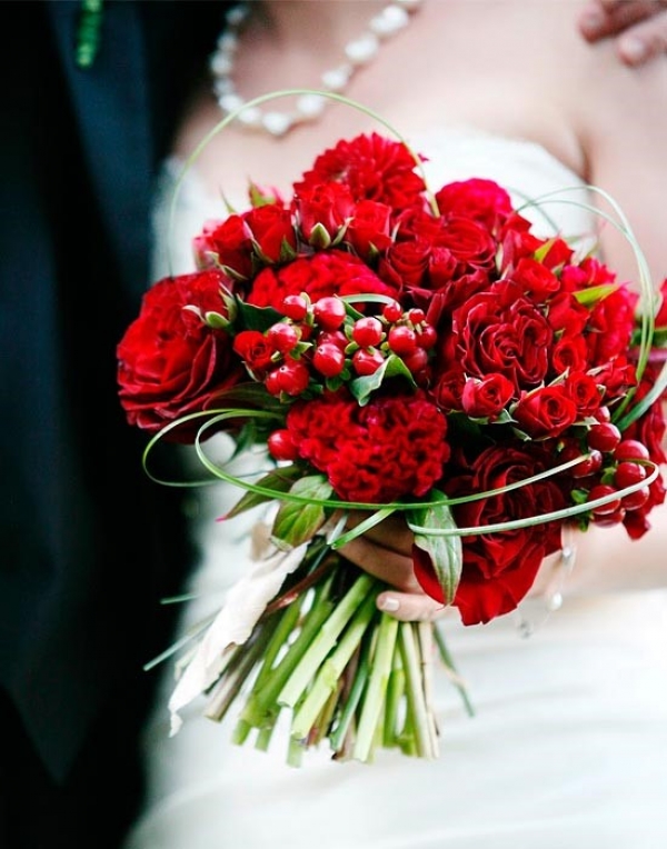 Свадебные букеты для невесты красный купить подставки для цветов на подоконник москва